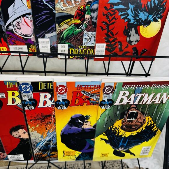 Detective Comics ft Batman 638-643 650-659 lot Vs Sam Kieth Travis Charest Cover - Picture 5 of 7